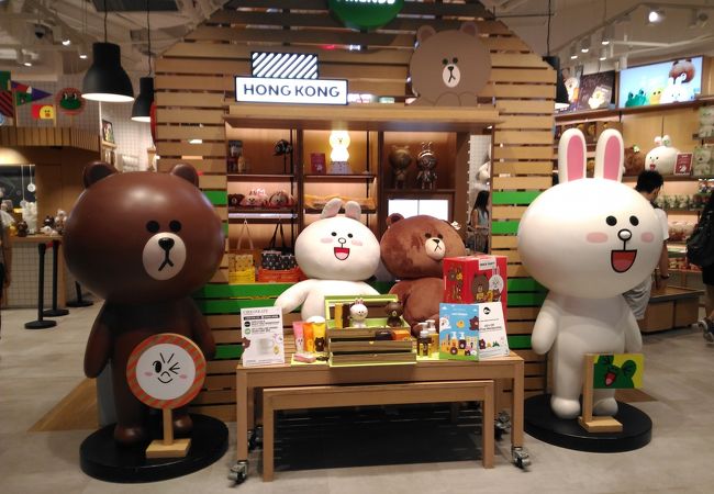 香港唯一の　LINE FRIENDS Store