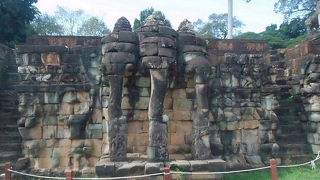 王族の閲兵用のテラスです。