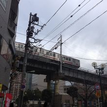 写真は五反田駅のそばで撮りました