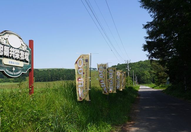 頂上付近からは広大な十勝平野の風景が