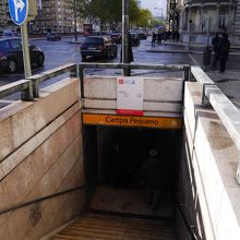 滞在のホテルの最寄り駅