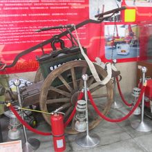 関連用品が展示されています