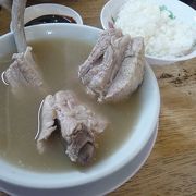 おすすめの肉骨茶！