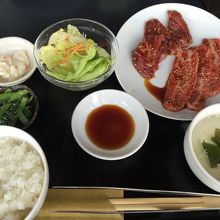 ハラミと上カルビのセット