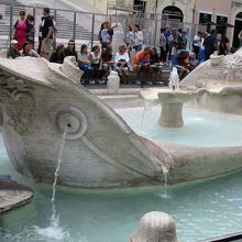 ベルニーニ作「舟の噴水」