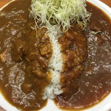 インドとハヤシのあいがけ