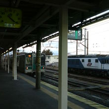 黒磯駅の前後は乗り継ぎに注意