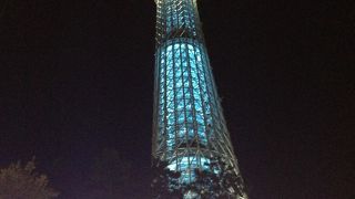 スカイツリーのふもとにあるショッピングセンター