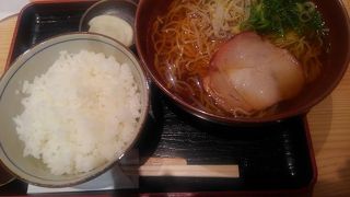 京都駅地下ポルタにあるラーメン屋