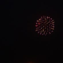 この花火大会の様子