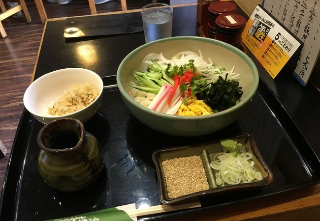 東京メトロ丸の内線の新大塚駅前の蕎麦屋です