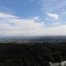 白衣観音からの眺め