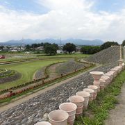 墳丘部に登れます