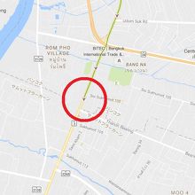 ベーリング駅は、ＢＴＳの南側の最終駅です。国道３号線沿いです