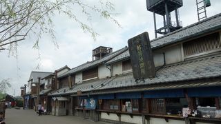 江戸の町並みを再現