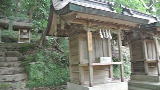 菅原道真の墓所の上に建つ神社