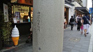 伊藤伝衛門の鳥居？