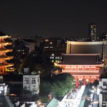 展望テラスからの眺め