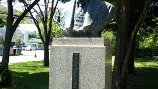 ６０年前の胸像