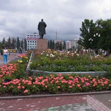 駅前のレーニン広場