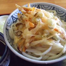 かき揚げうどん