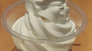 最後の締めはソフトクリーム