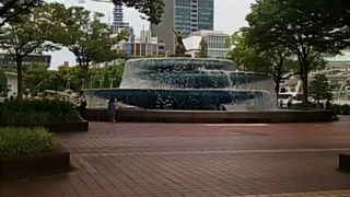 噴水のある場所
