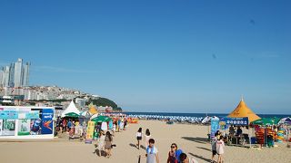 釜山のビーチリゾート