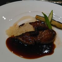 メインのフィレステーキ