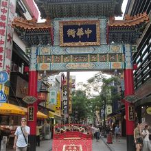 西側から見ています