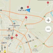 熊猫大道駅&#9664;&#65038;はパンダ基地から、約