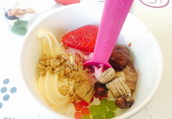 ヘルシーで量が調整できるデザート