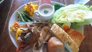 健康的なランチ