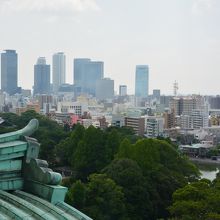 天守閣展望台からの眺め