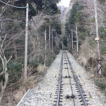 ケーブルカーから見た風景