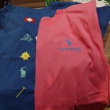 スイス　ツェルマットTシャツ　モンベル 限定品】スイスツェルマットmont-bell限定T シャツ メンズL