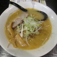 食べた味噌ラーメン