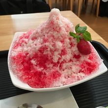 いちごのフラッペ