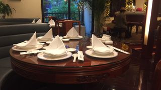 静かでゆったり食事できます