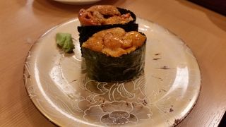 美味しいお寿司頂きました。