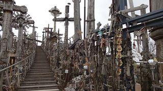 バス停からめっちゃ遠い