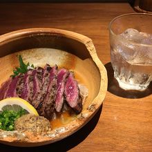 馬肉のたたき