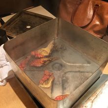 ホヤ浜焼きとあったが、蒸しホヤだった。