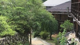 宿場町は防御施設だったようです。