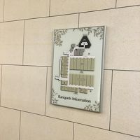 地下2階のボールルームの案内図