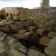 ソフィアの中心部、地下に存在する博物館的存在