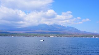 富士山がきれいに見えます