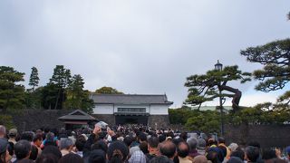 乾通りの一般公開の入り口