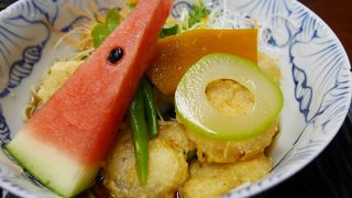 老舗蕎麦屋の冷やしそば＠関内