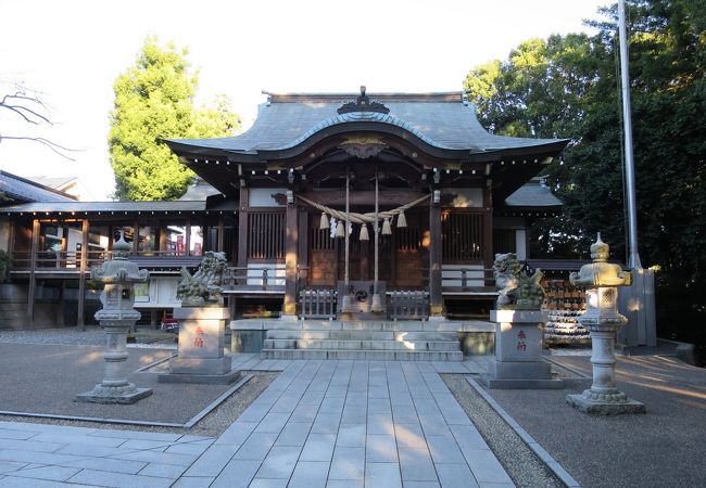 恩田川を見下ろす高台